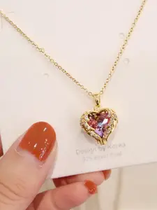 SZN Gold-Plated Stainless Steel Necklace