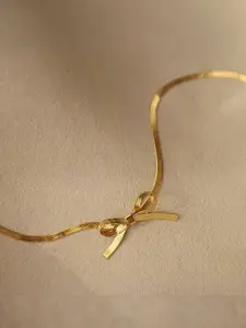 SZN Gold-Plated Stainless Steel Necklace