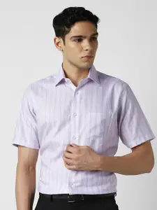 Van Heusen Striped Pure Cotton Formal Shirt