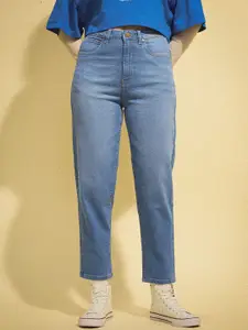 Flying Machine Women Slim Fit High-Rise Light Fade Stretchable Jeans