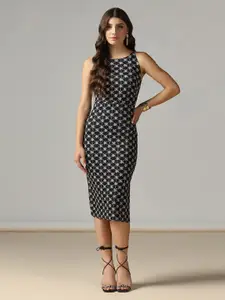 Selvia WomenEthnic Motifs Print Bodycon Dress