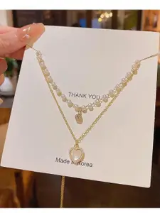 SZN Gold-Plated Stainless Steel Necklace