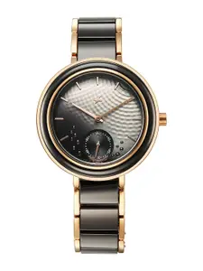 Fastrack Women Mother of Pearl Dial & Bracelet Style Straps Analogue Watch 6315KD03