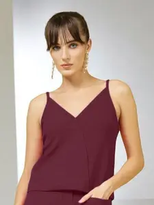 The Roadster Lifestyle Co. Shoulder Straps Crop Top