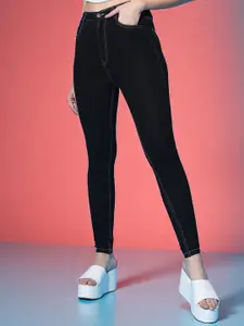 GUTI Women High-Rise Skinny Fit Stretchable Jeans