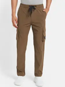 Octave Men Cotton Mid-Rise Track Pants