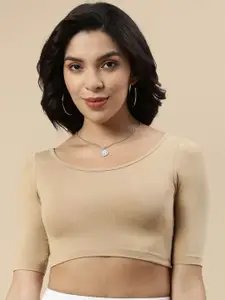 De Moza Round Neck Saree Blouse