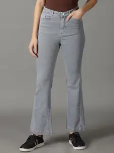 ADBUCKS Women High-Rise Stretchable Bootcut Jeans