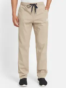 Octave Men Cotton Mid-Rise Track Pants