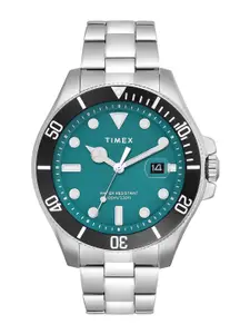 Timex Men Dial & Stainless Steel Straps Analogue Chronograph Watch TWEG27003