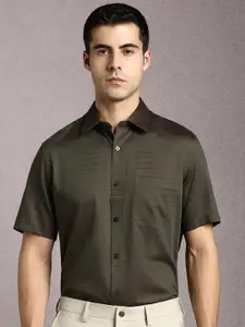 Louis Philippe Abstract Printed Formal Shirt