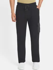 Octave Men Cotton Mid-Rise Track Pants