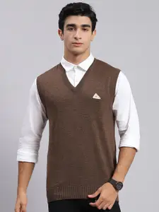 Monte Carlo Men V-Neck Woollen Sweater Vest