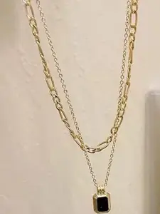 SZN Gold-Plated Stainless Steel Necklace