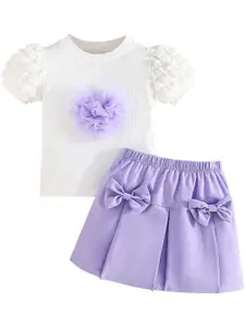 StyleCast x Revolte Girls Embellished Top with Skirt