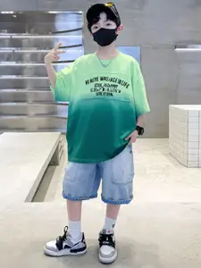 StyleCast x Revolte Boys Printed T-shirt with Shorts