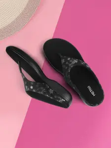 Metro Women T-Strap Flats