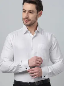 Hancock Spread Collar French Cuff Pure Cotton Premium Slim Fit Formal Shirt