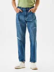 Snitch Men Blue Mid-Rise Relaxed Fit Jeans