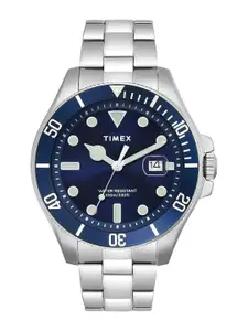 Timex Men Dial & Stainless Steel Straps Analogue Chronograph Watch TWEG27000