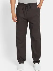 Octave Men Cotton Mid-Rise Track Pants