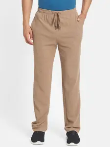 Octave Men Cotton Mid-Rise Track Pants