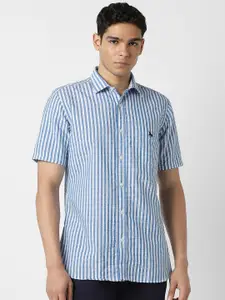 Van Heusen Sport Men Striped Casual Shirt