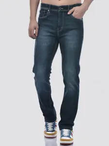 Numero Uno Men Slim Fit Mid Rise Light Fade Stretchable Jeans