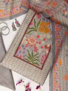 Libas Printed Unstitched Dress Material