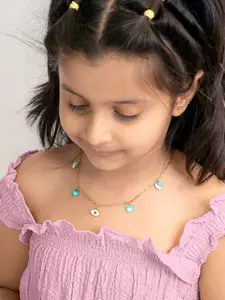 SWASHAA Girls Gold-Plated Necklace