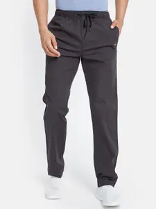 Octave Men Cotton Mid-Rise Track Pants