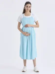 MeeMee Women A-Line Midi Dress