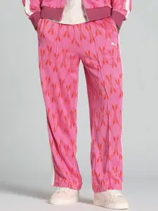 Puma The NeverWorn V T7 Men Graphic Printed Relaxed Fit Track Pants