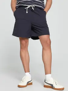 Puma Mmq Men Relaxed Fit Mid Rise Shorts