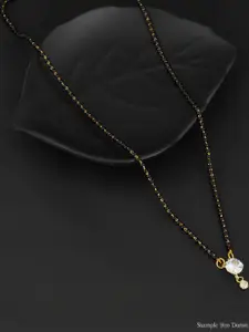 Boghra Sales Exclusive Simple Round Shape Pendant Mangalsutra  Brass Alloy Mangalsutra