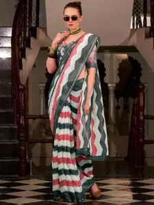 DEVATITHI Multi Linen Cotton Silk Saree