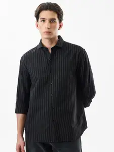 Snitch Multi Striped Pure Cotton Semiformal Shirt