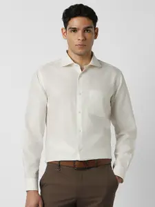 Van Heusen Spread Collar Long Sleeves Pure Cotton Formal Shirt