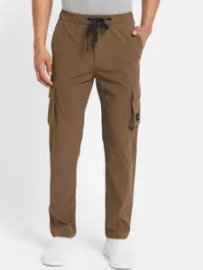 Octave Men Cotton Mid-Rise Track Pants