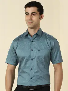 Allen Solly Men Floral Printed Spread Collar Cotton Formal Shirt