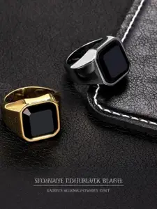 NEERAJYOTI Men Alloy Artificial Stones Finger Ring