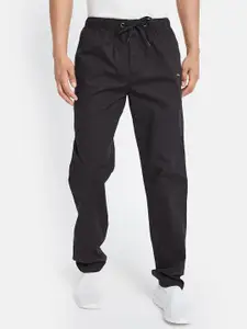 Octave Men Cotton Mid-Rise Track Pants