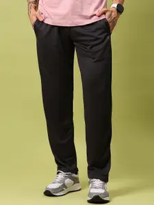 V-Mart Men Mid-Rise Rice Knit Track Pant