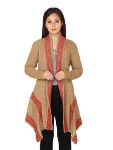 WOOL 4U Women Longline Shrug