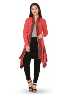 WOOL 4U Women Longline Shrug