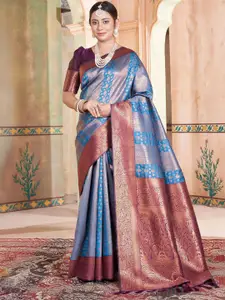 SGF11 Ethnic Motifs Zari Pure Silk Kanjeevaram Saree