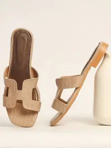 Street Style Store Women Open Toe Flats