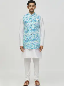 Arihant Rai Sinha Embroidered Mandarin Collar Nehru Jacket