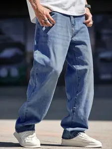 Kotty Men Regular Fit Low-Rise light Fade Stretchable Jeans