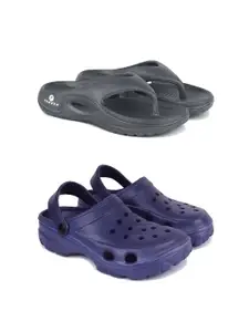 PENNEN Pack Of 2 Clogs Flip Flops